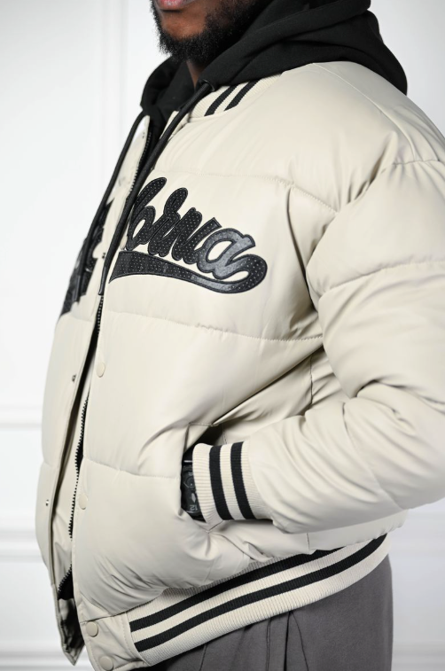 Doudoune Capuche 253 Beige