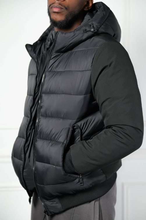 Doudoune Capuche 203 Noir