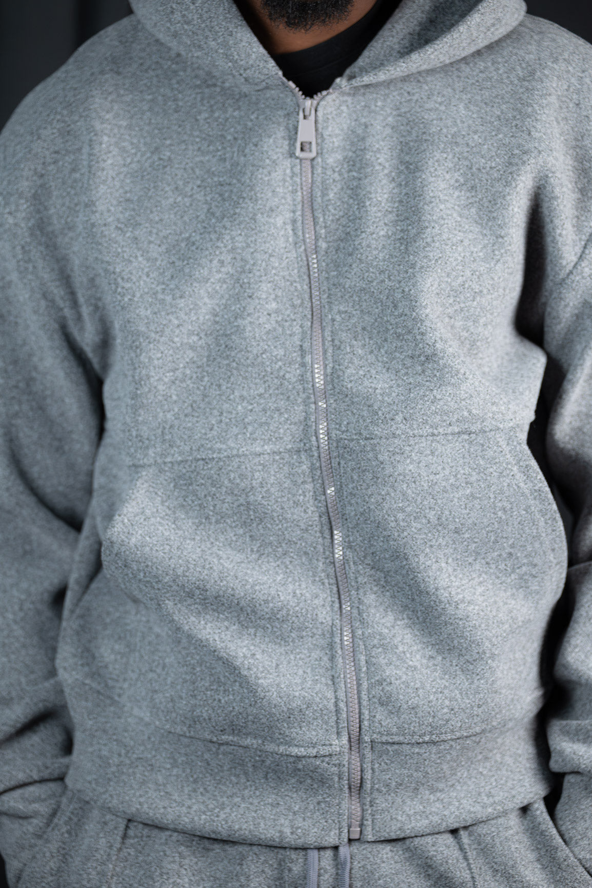 HOODED JACKET ZIP 8272