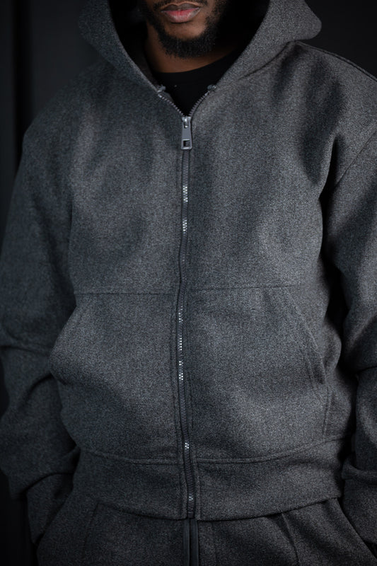 HOODED JACKET ZIP 8272