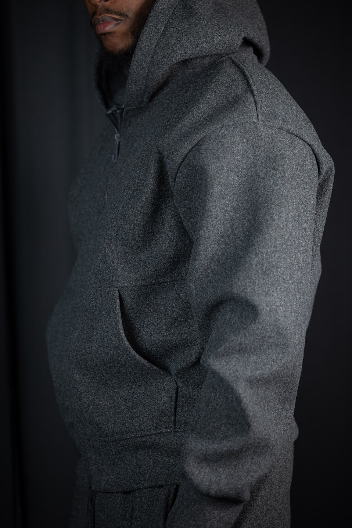 HOODED JACKET ZIP 8272