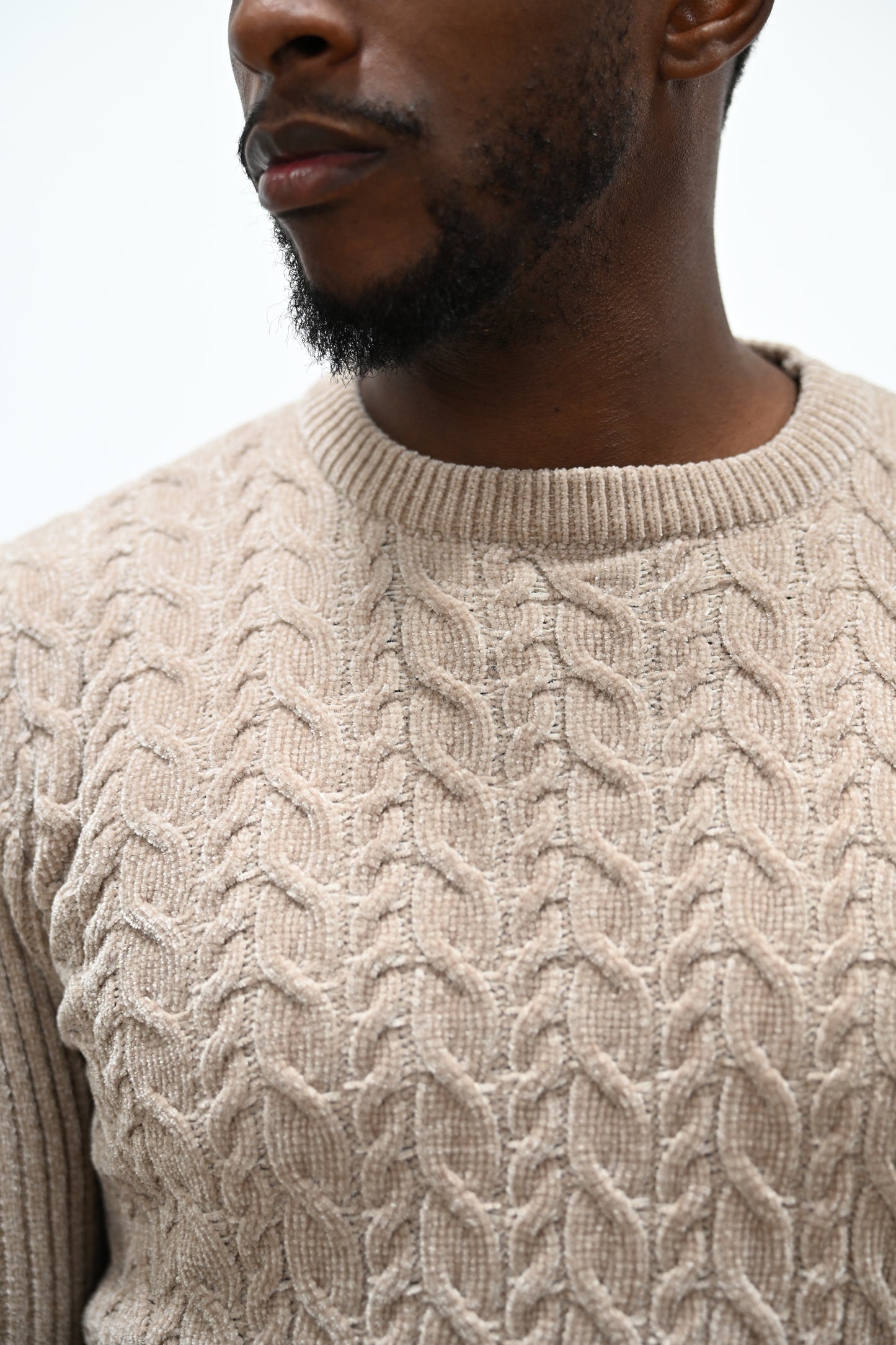 Pull Texturé 060 Beige