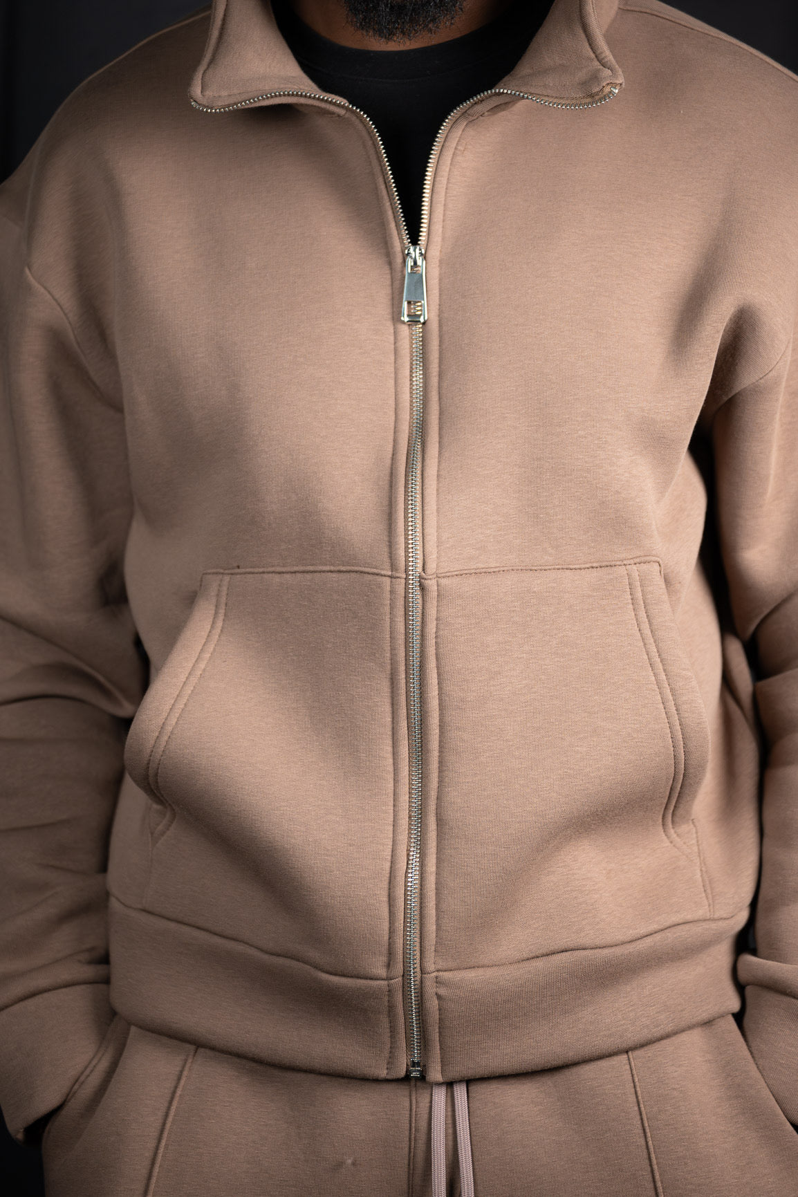 ZIPPER SWEATER JACKET 8270