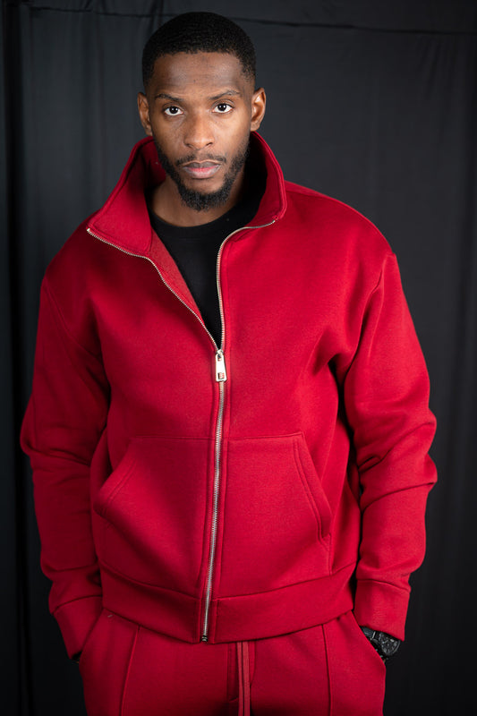 ZIPPER SWEATER JACKET 8270