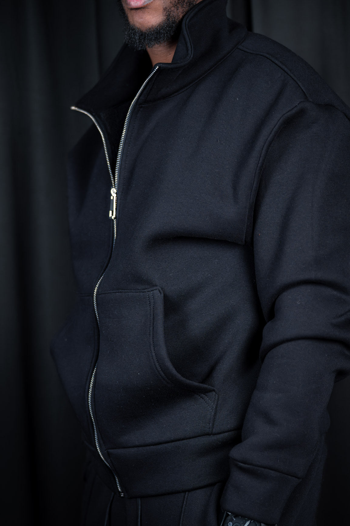 ZIPPER SWEATER JACKET 8270