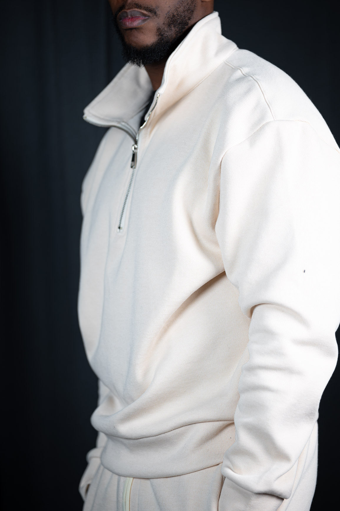 ZIPPER SWEATER BASIC 8267