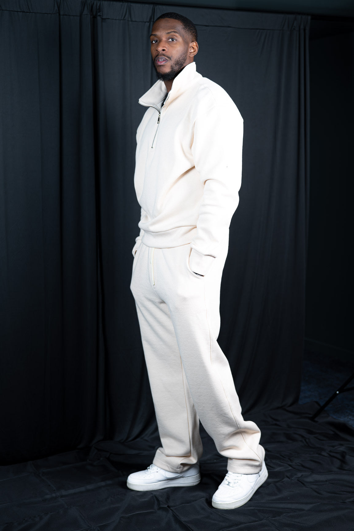 ZIPPER SWEATER BASIC 8267