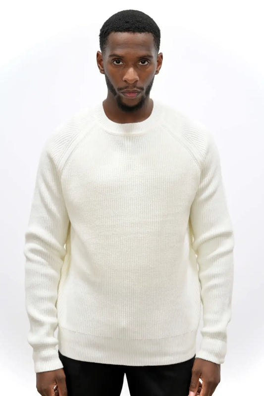 Pull Maille épaisse texturée avec motif en relief subtil